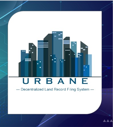 Screenshot of the decentralized property records platform